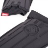 TSC Invisa Light Shin Guards Black Large